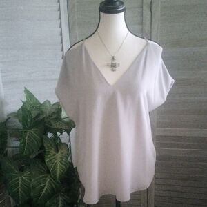 ⚜️ Collective Concepts Double V-neck Blouse